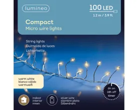 100 Micro Led Compact Warm White Lights