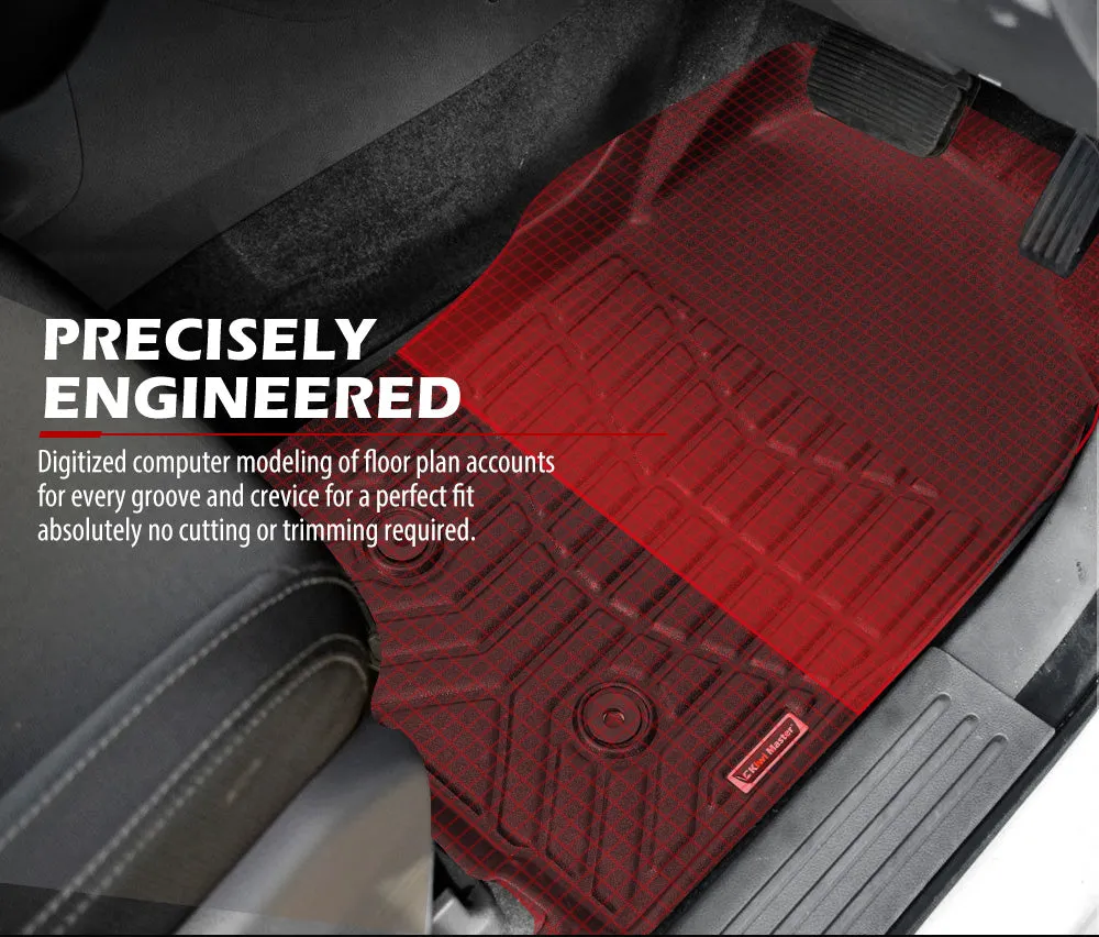 3D TPE Car Floor Mats for Holden Colorado Dual Cab 2012-2020