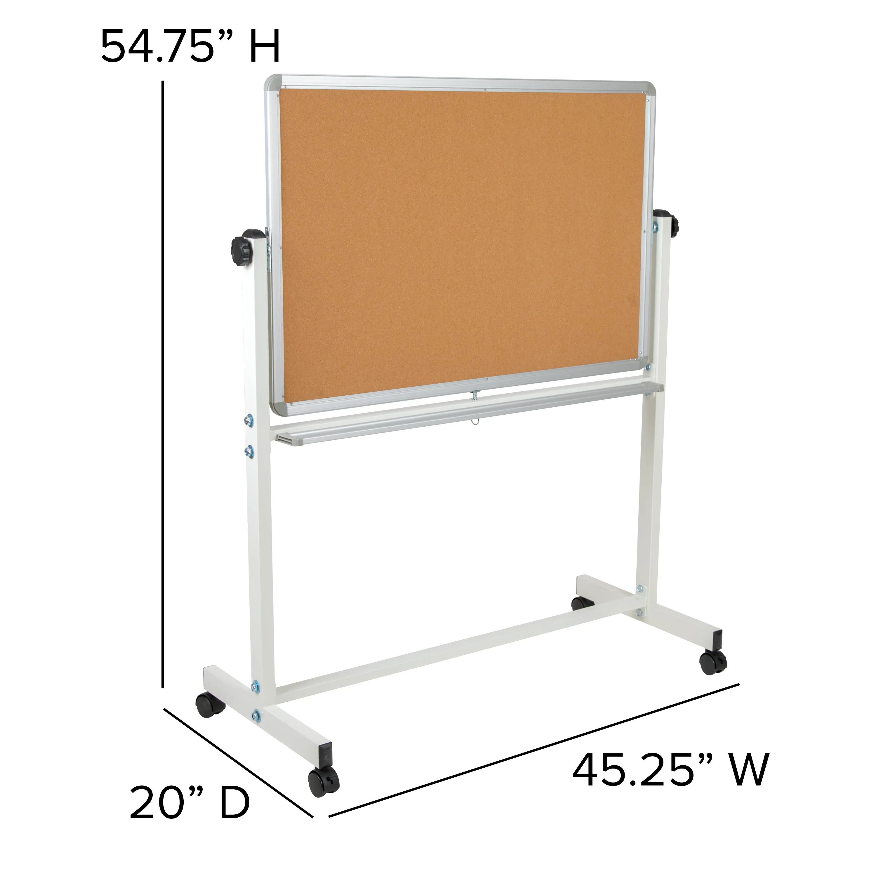 45.25"W x 54.75"H Cork/Marker YU-YCI-001-CK-GG