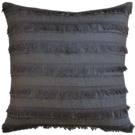 Acadia Charcoal Throw Pillow by Ryan Studio