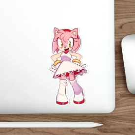 Amy Rose Sonic Waterproof Sticker - Weatherproof Vinyl Car Decal