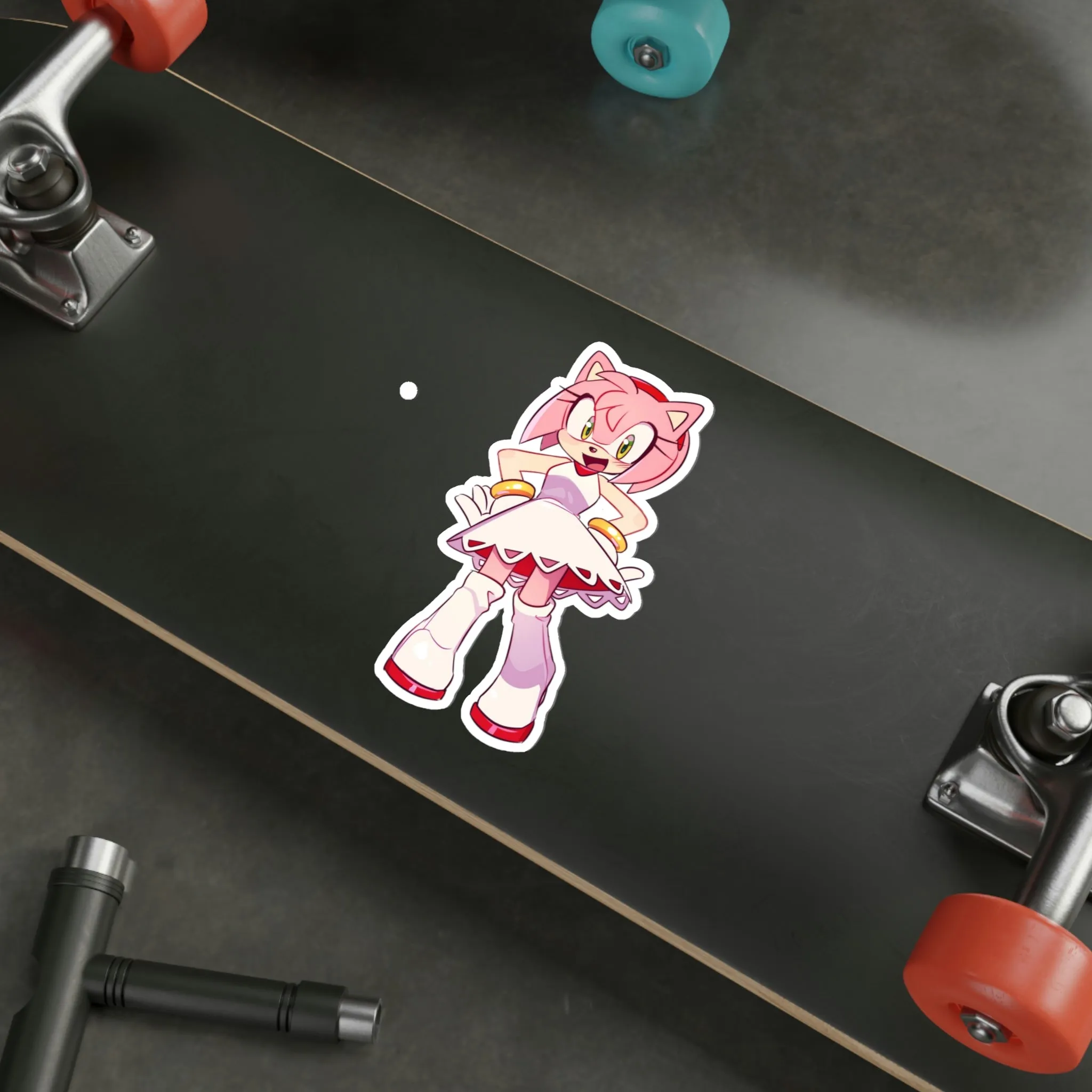 Amy Rose Sonic Waterproof Sticker - Weatherproof Vinyl Car Decal