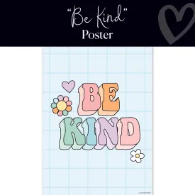 Be Kind | Classroom Posters | Shimmer Pop | Schoolgirl Style