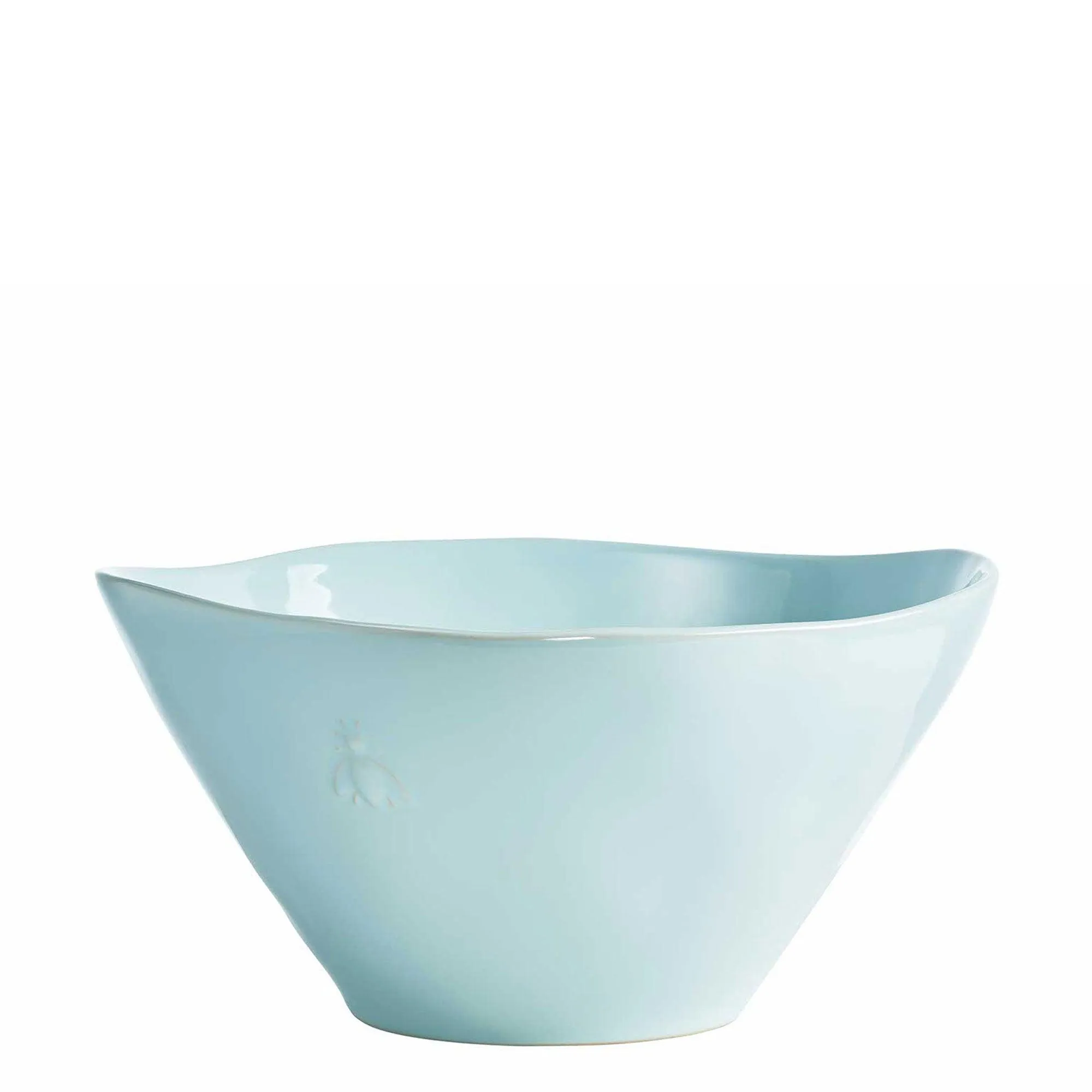 Bee Ceramic Serving Bowl in Bleu