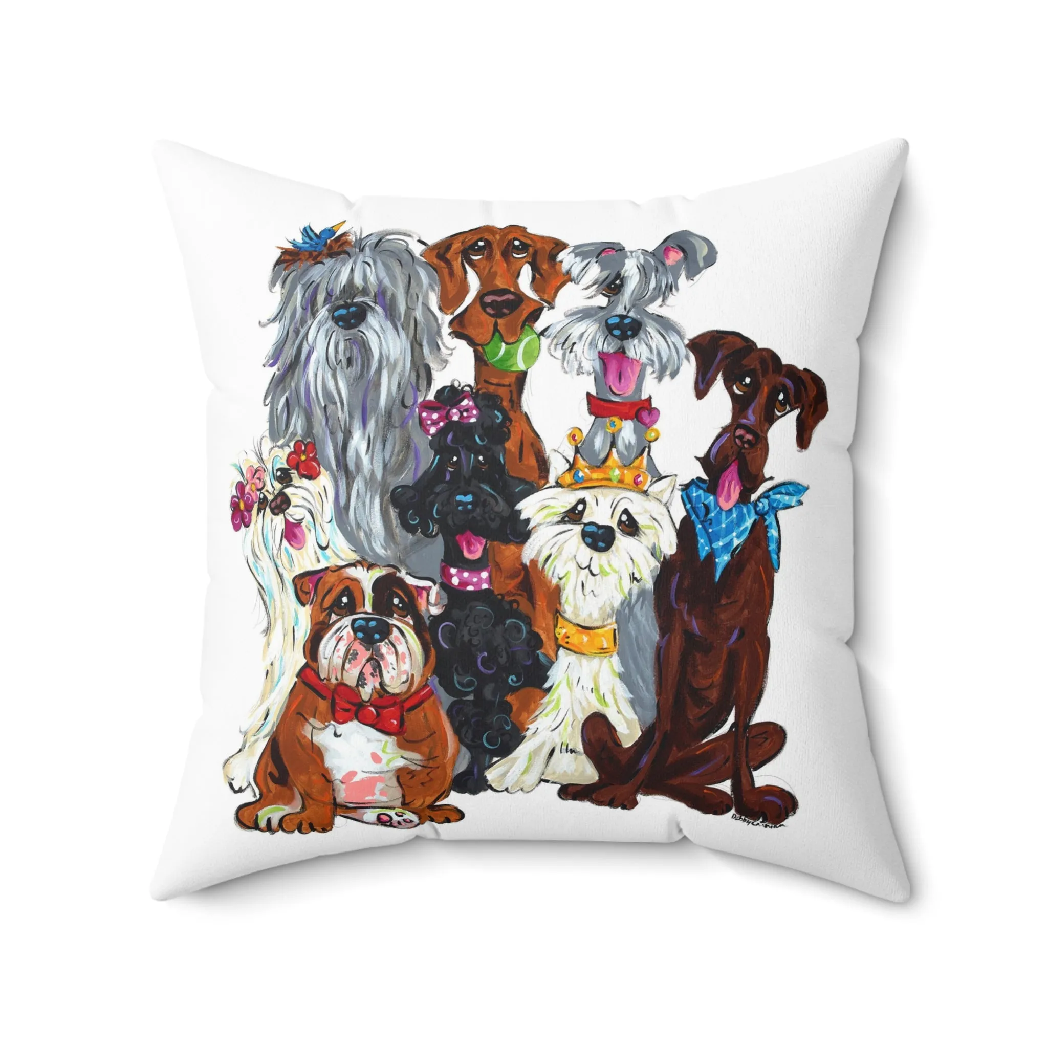 Best In Show Dog, Decorative Pillow, Square 20x20