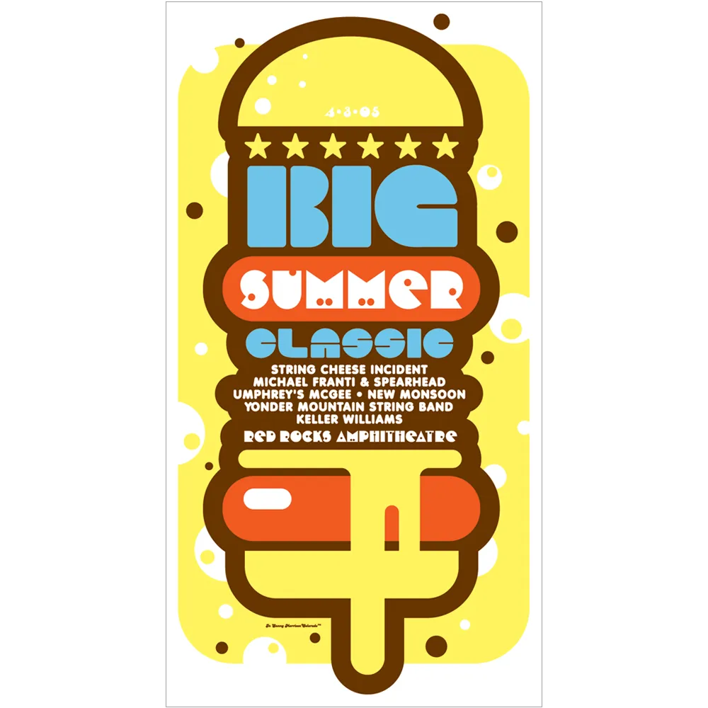 Big Summer Classic 2005 Morrison, CO II Festival Poster