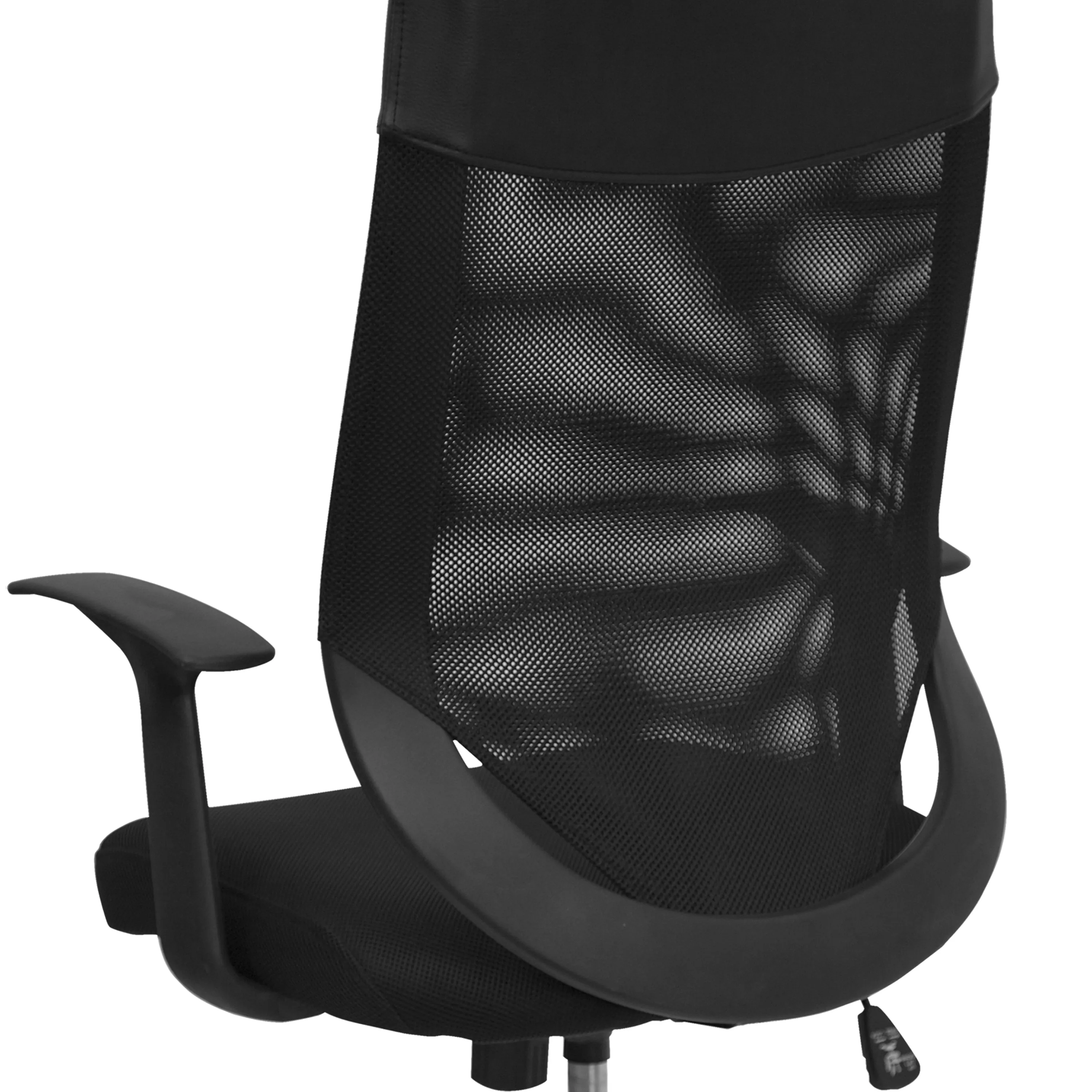 Black High Back Mesh Chair LF-W952-GG