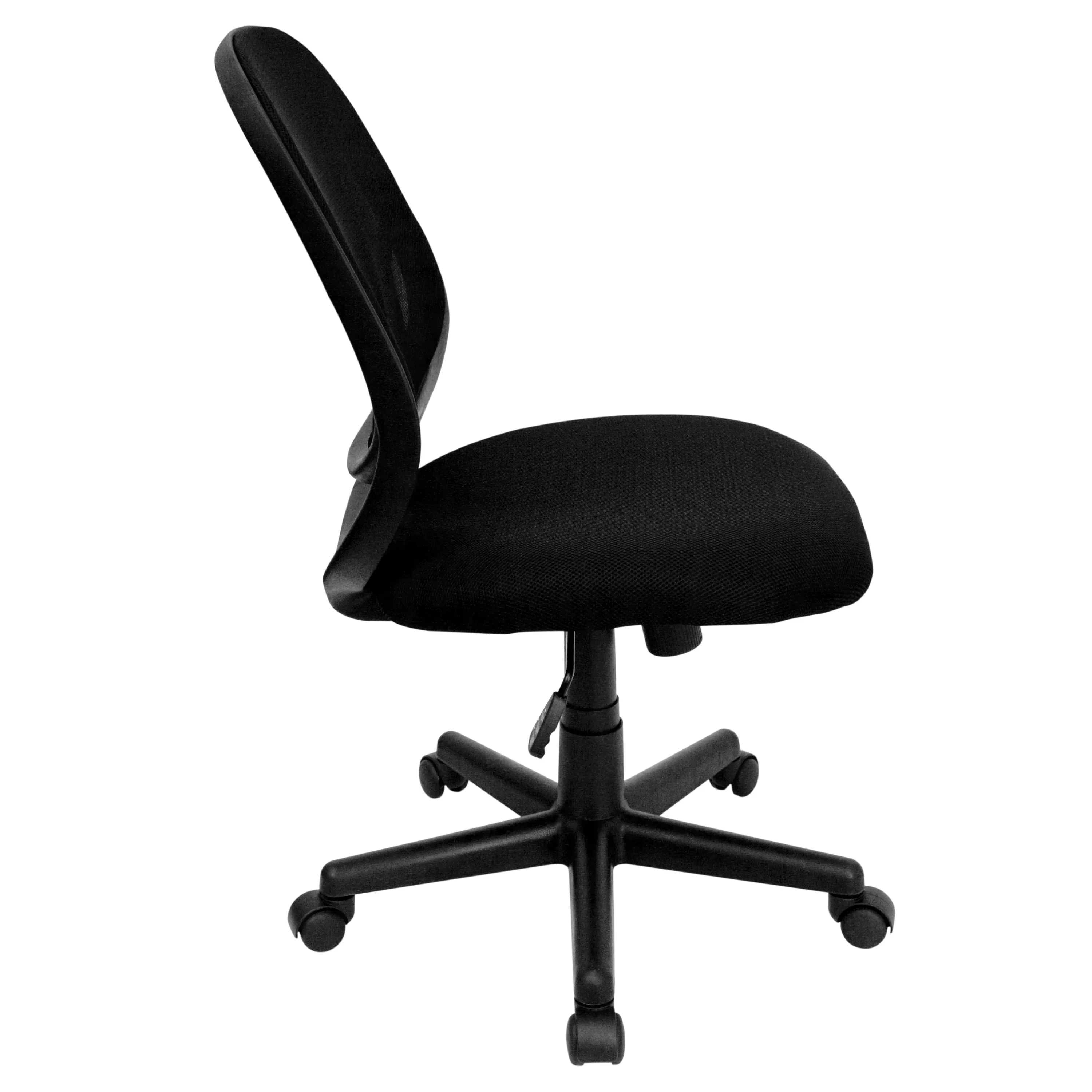 Black Mid-Back Task Chair GO-WY-05-GG