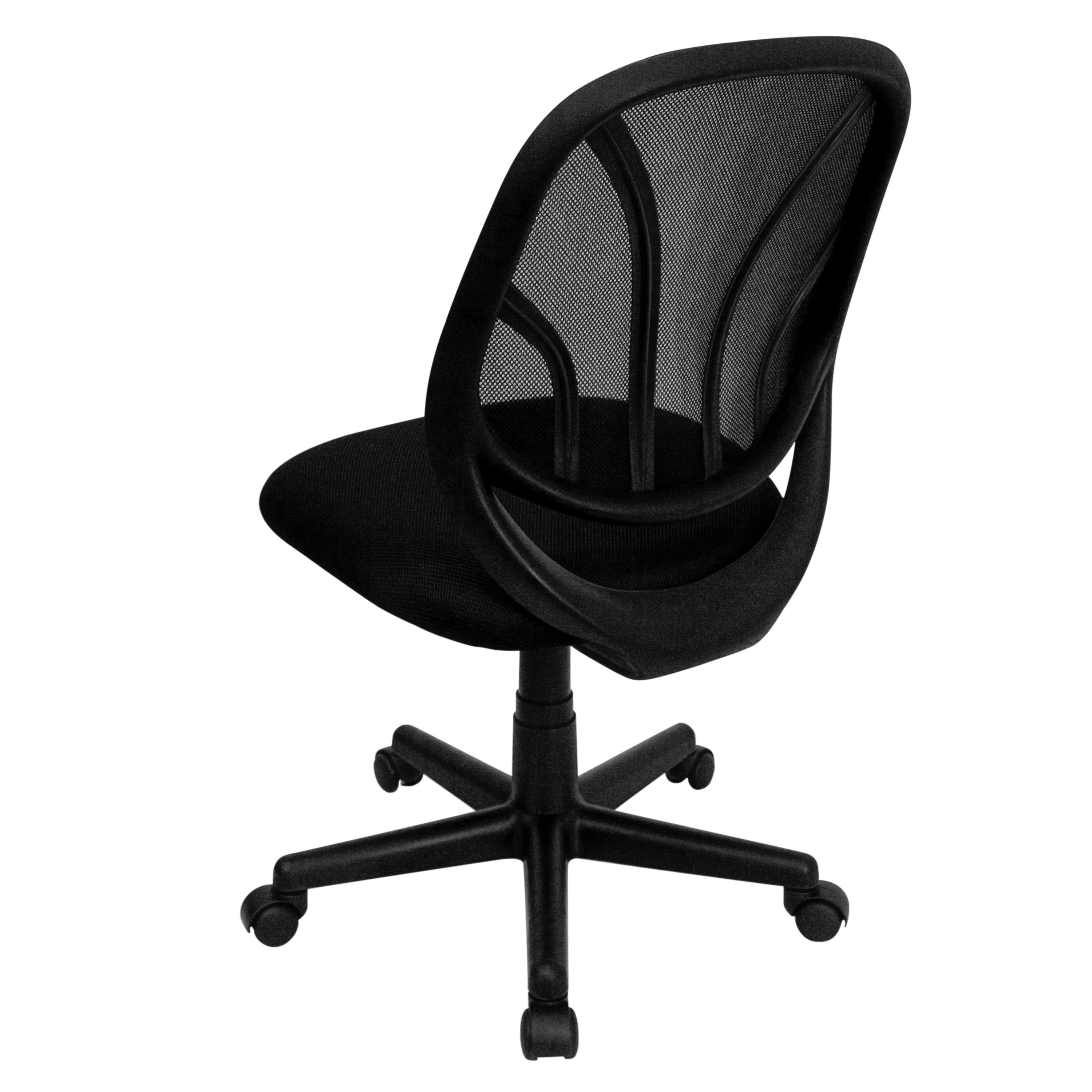 Black Mid-Back Task Chair GO-WY-05-GG