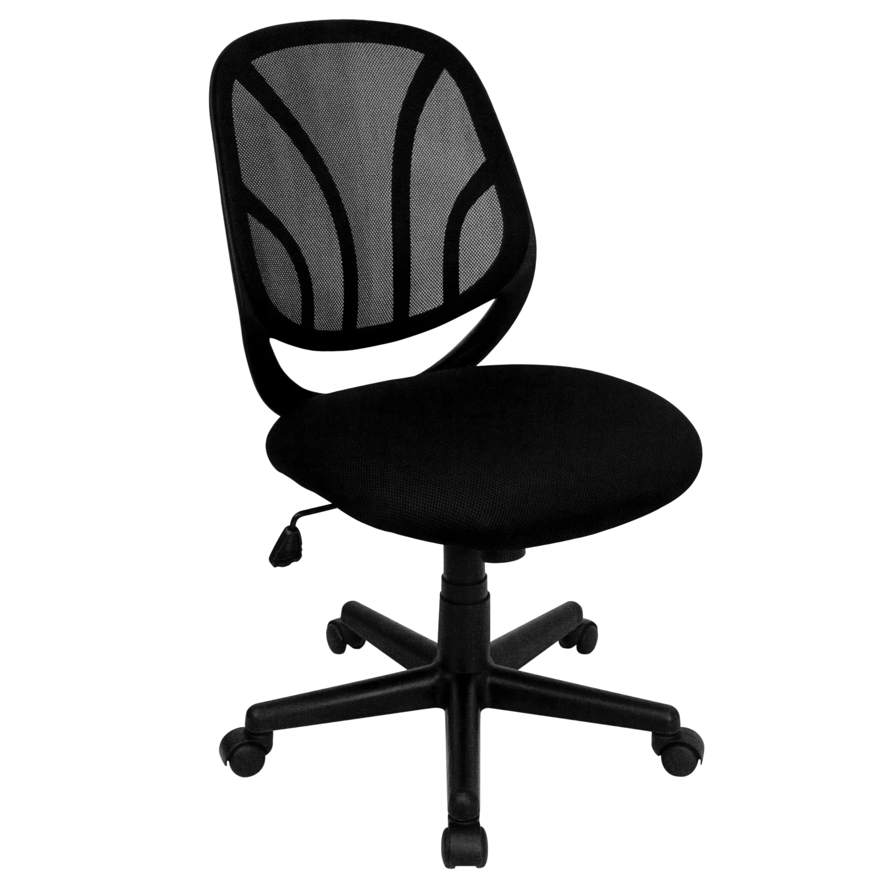 Black Mid-Back Task Chair GO-WY-05-GG