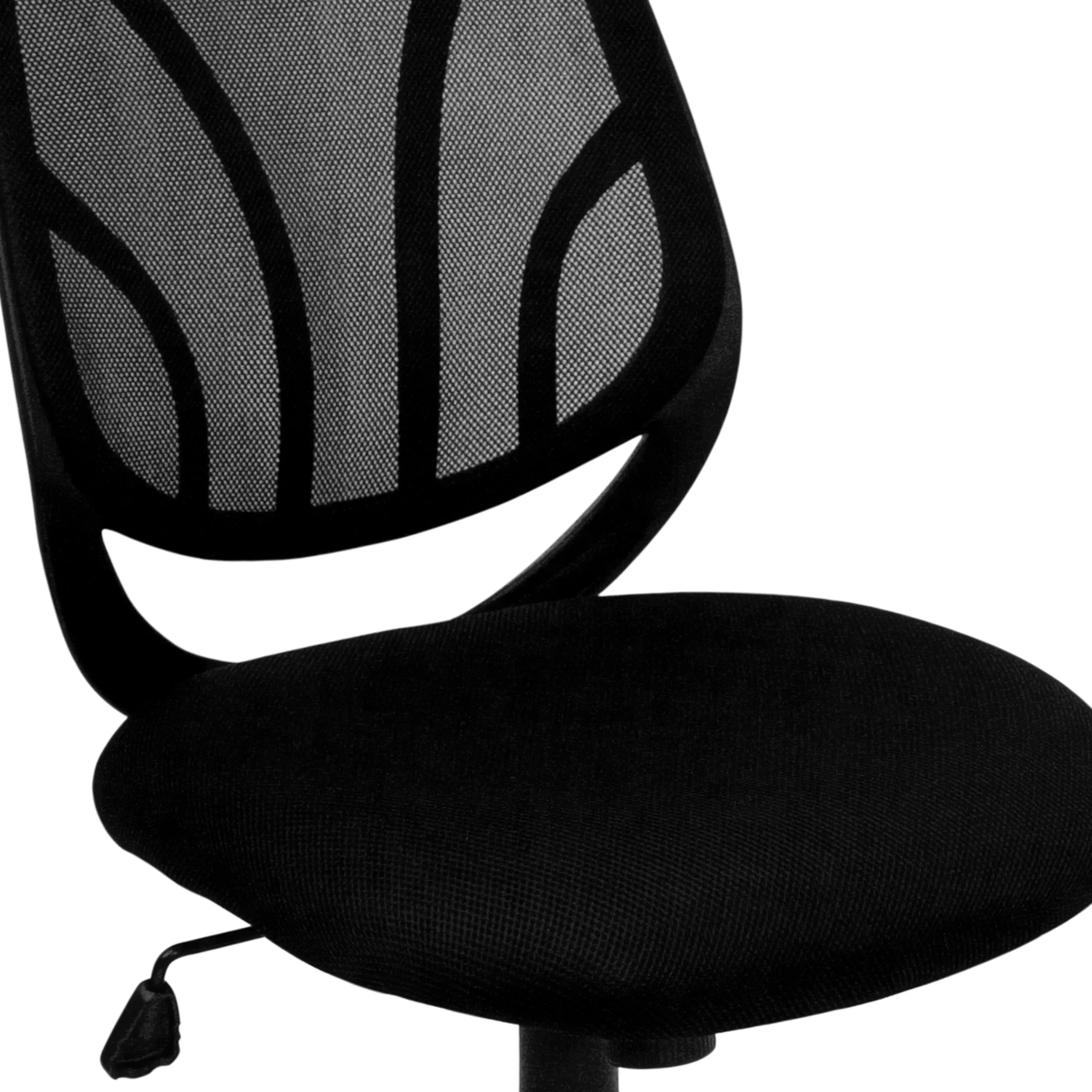 Black Mid-Back Task Chair GO-WY-05-GG