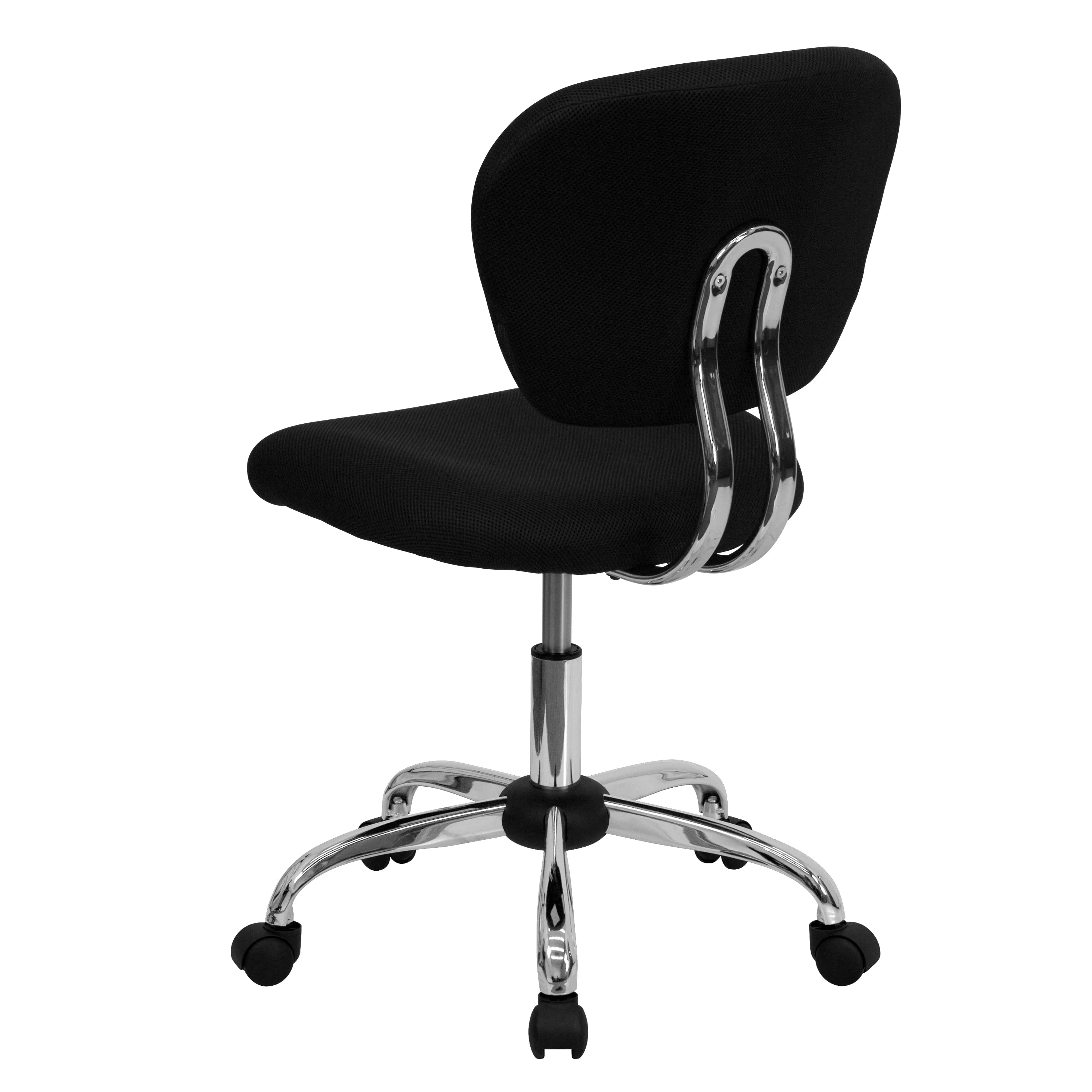 Black Mid-Back Task Chair H-2376-F-BK-GG