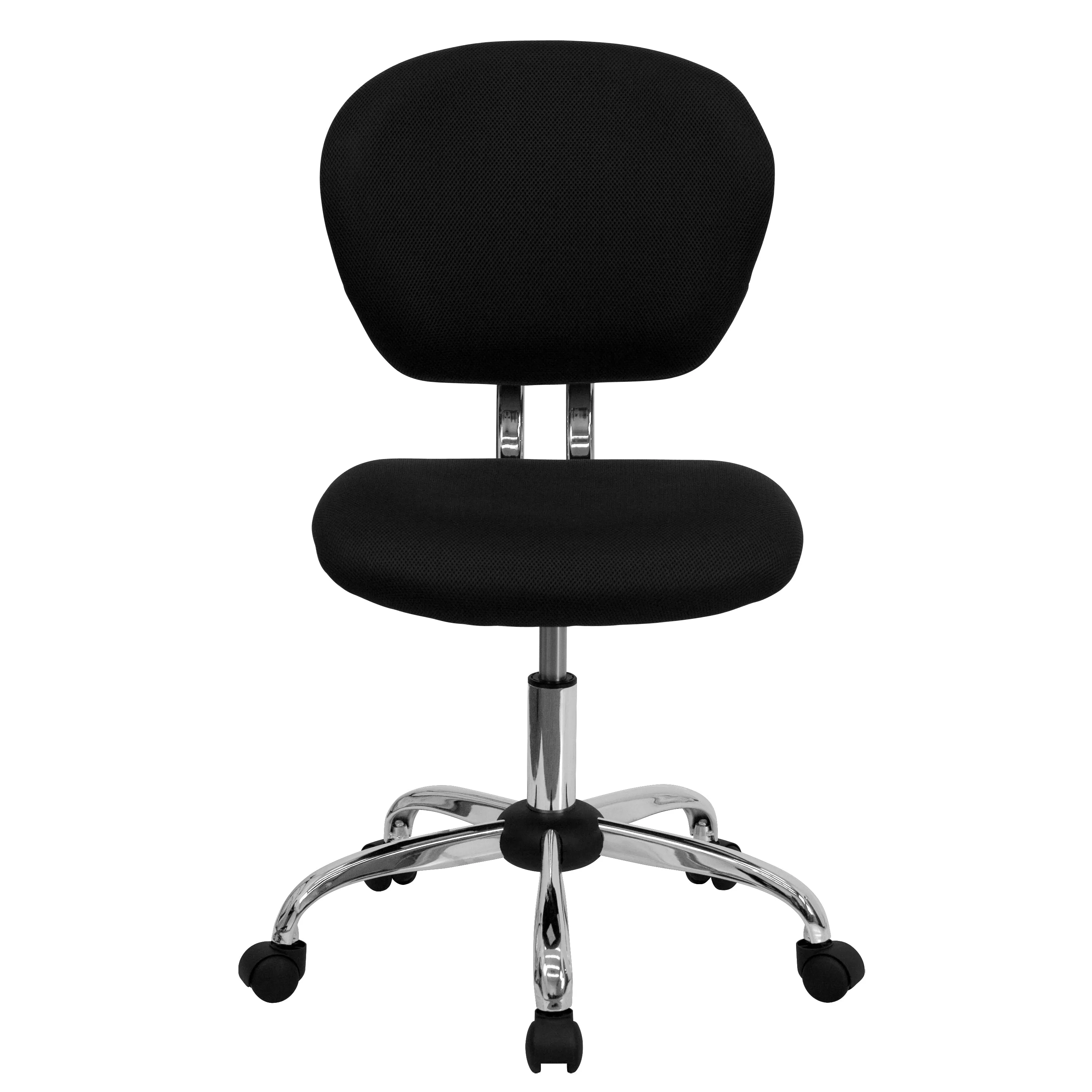 Black Mid-Back Task Chair H-2376-F-BK-GG