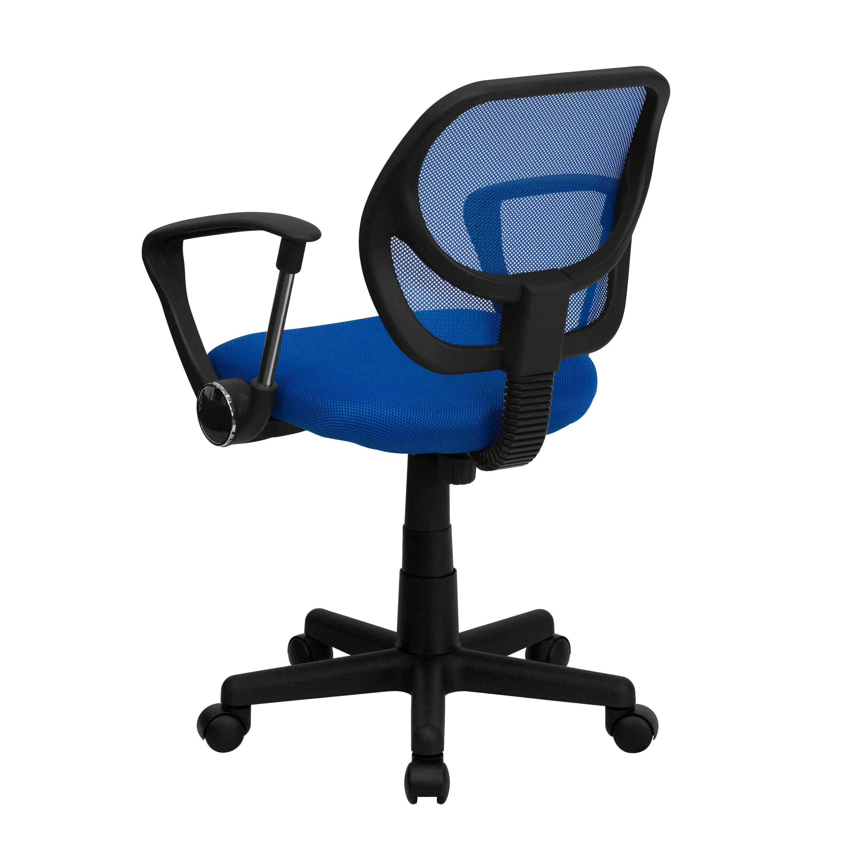 Blue Low Back Task Chair WA-3074-BL-A-GG