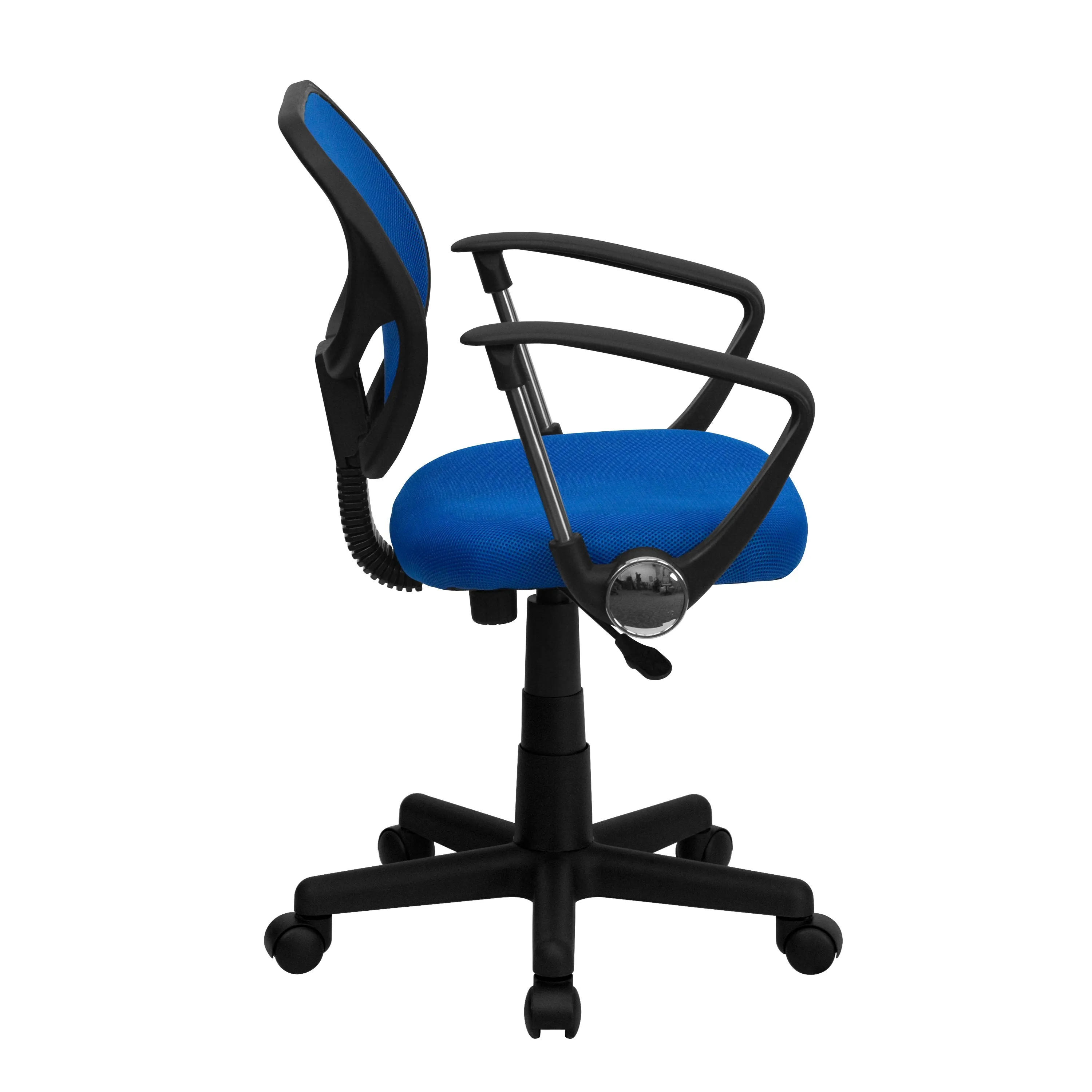 Blue Low Back Task Chair WA-3074-BL-A-GG