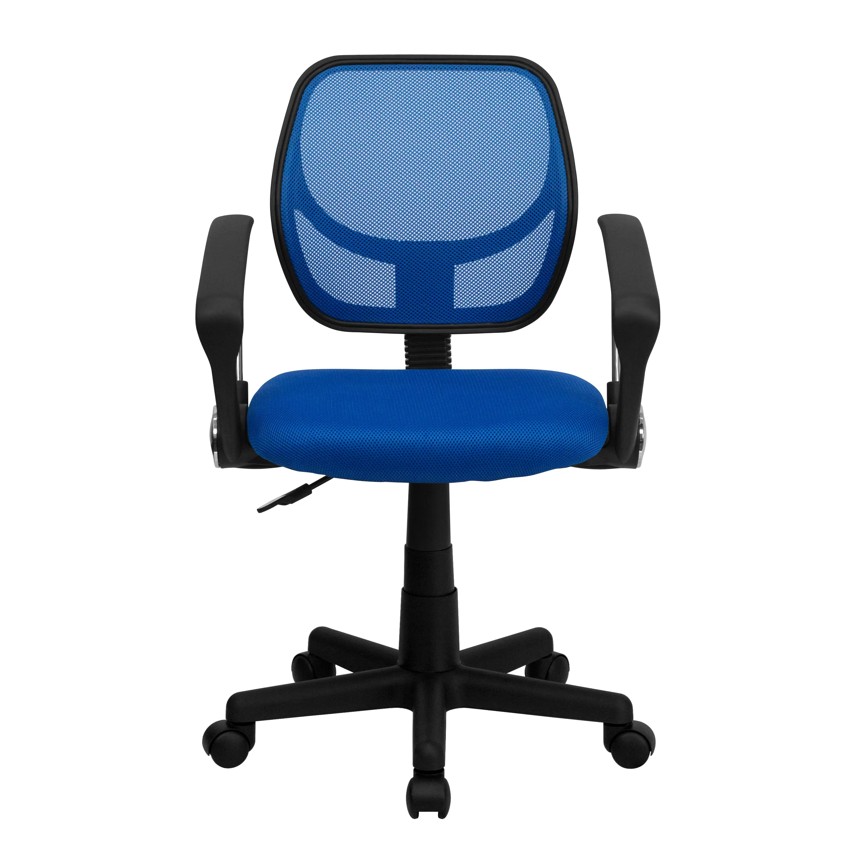 Blue Low Back Task Chair WA-3074-BL-A-GG