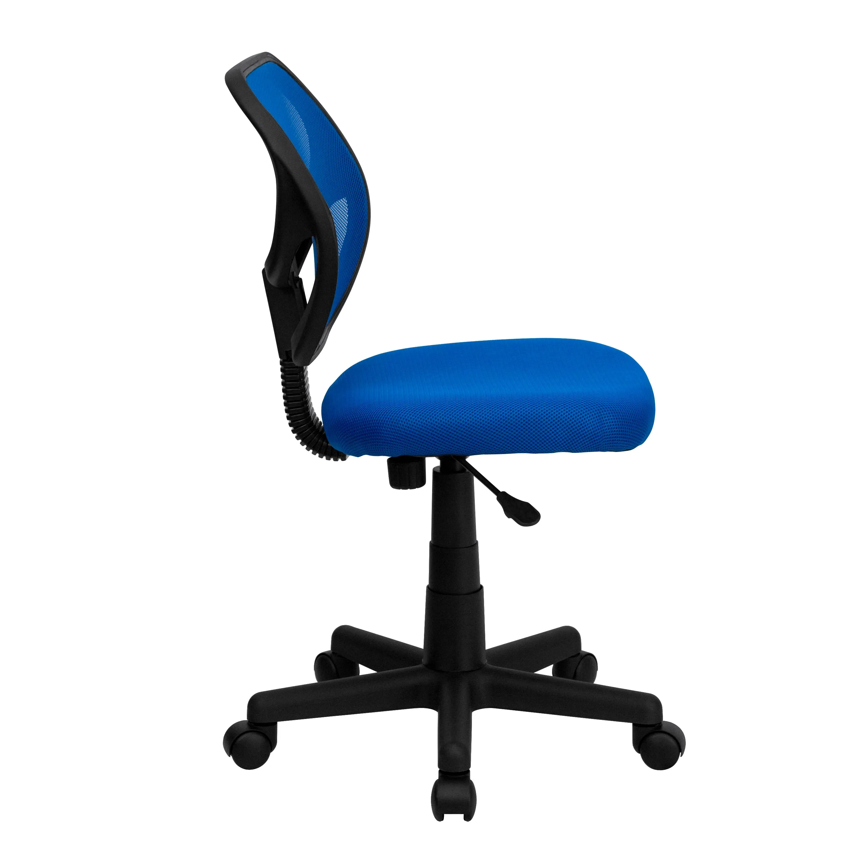 Blue Low Back Task Chair WA-3074-BL-GG