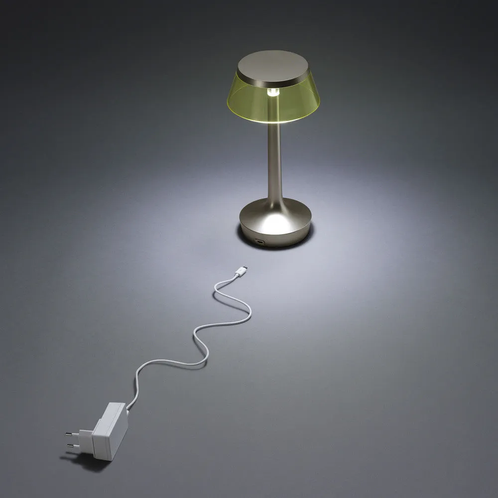 Bon Jour Unplugged Table Lamp