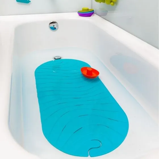 Boon Ripple Bath Mat Blue