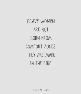 Brave Women Poster