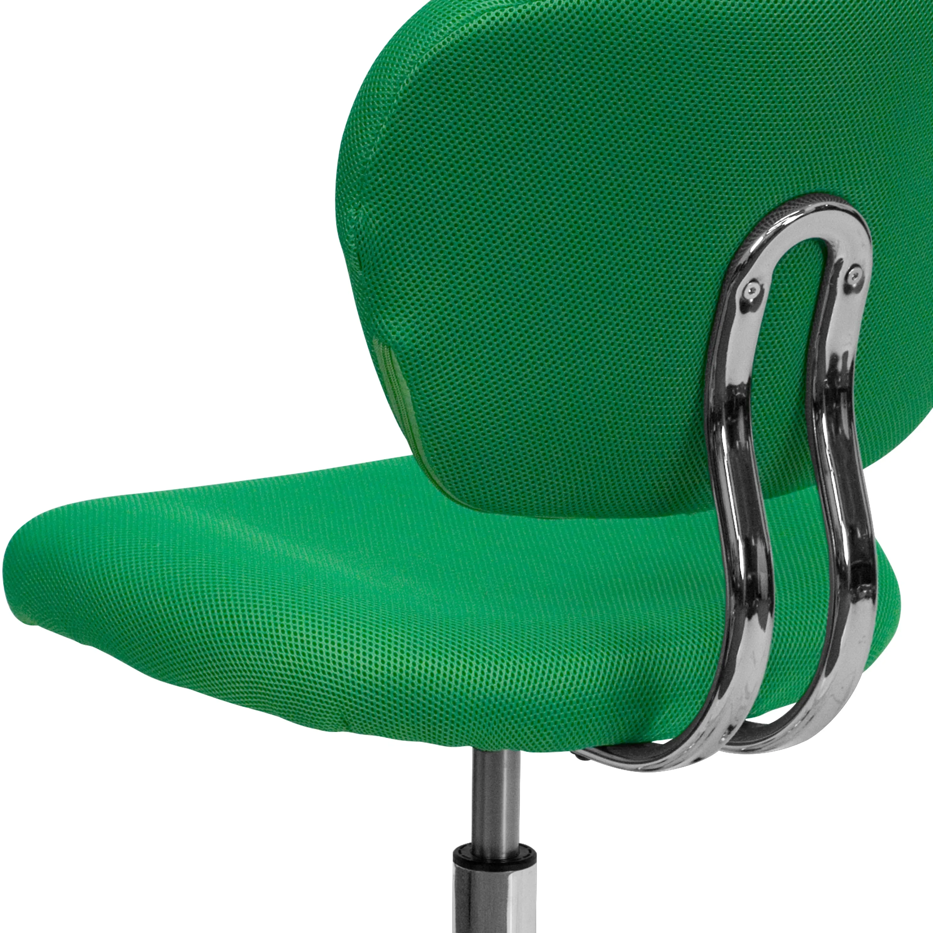 Bright Green Mid-Back Task H-2376-F-BRGRN-GG