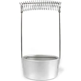 Brush Washer/Drying Rack Aluminum 8.5in x 4.1in