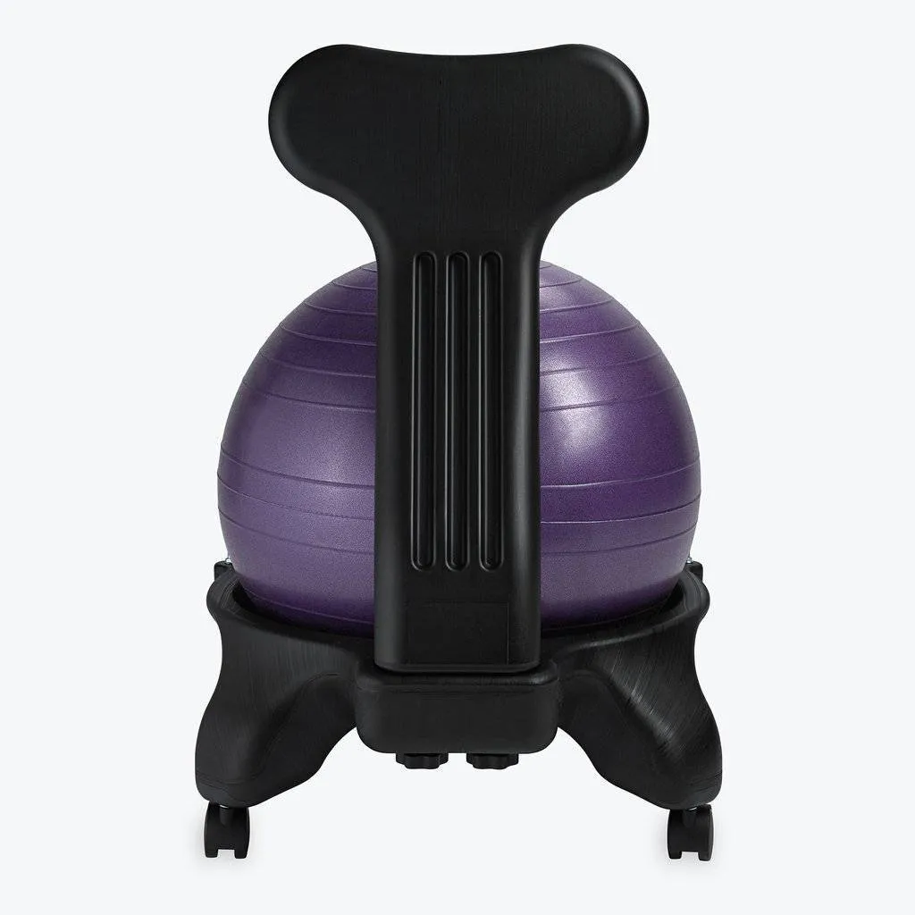 Classic Balance Yoga Ergonomic Ball Chair for Office or Home