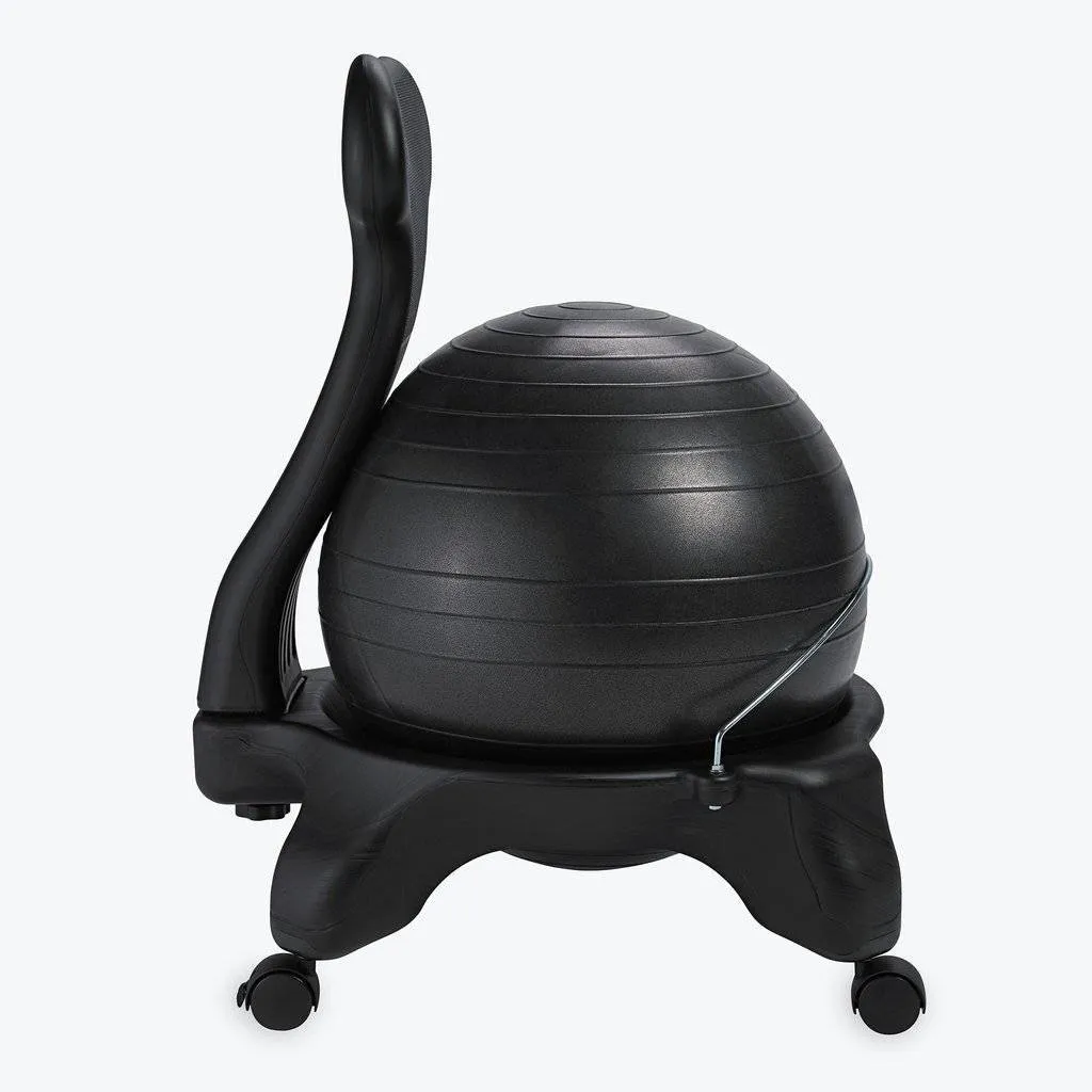 Classic Balance Yoga Ergonomic Ball Chair for Office or Home