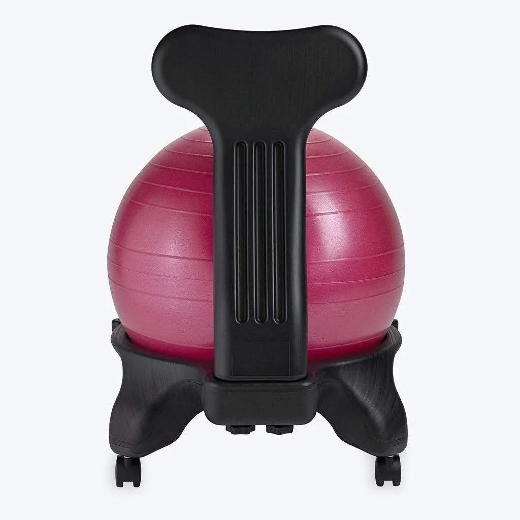 Classic Balance Yoga Ergonomic Ball Chair for Office or Home