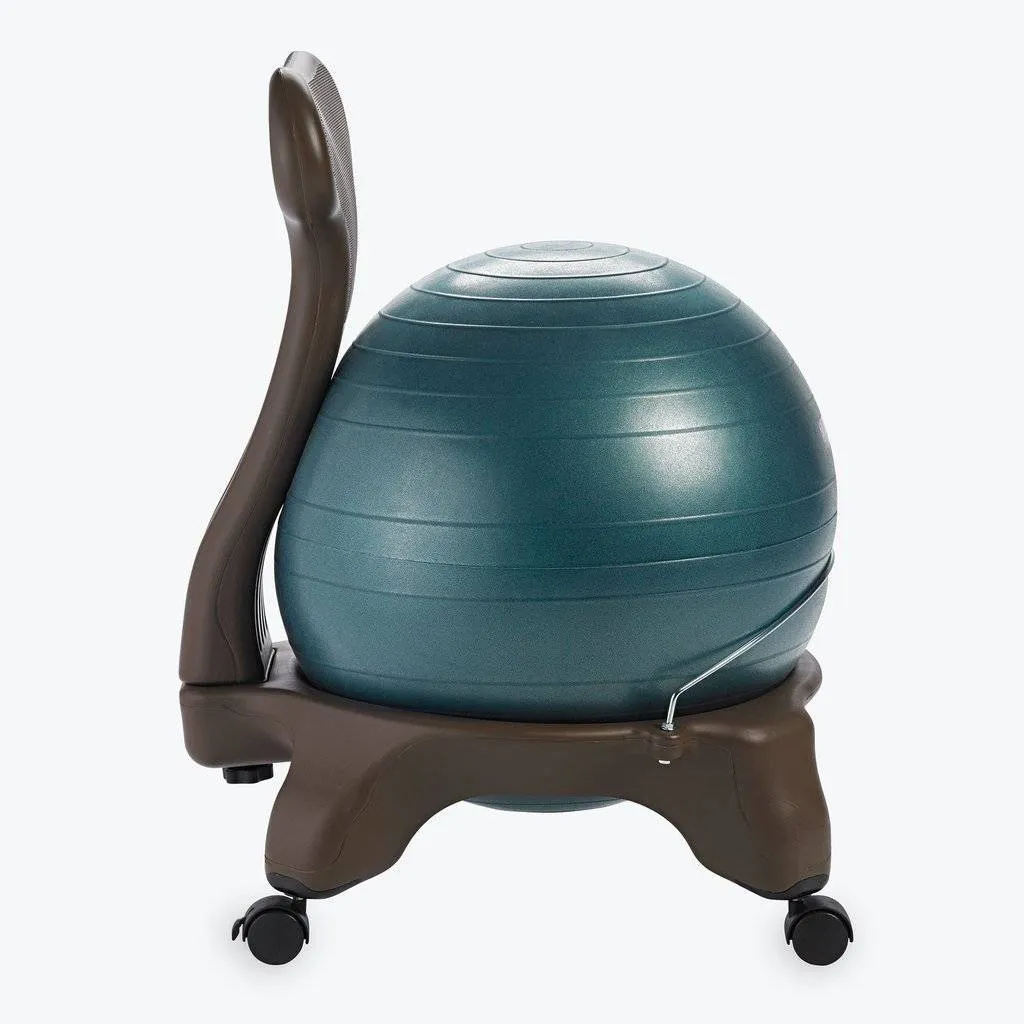 Classic Balance Yoga Ergonomic Ball Chair for Office or Home