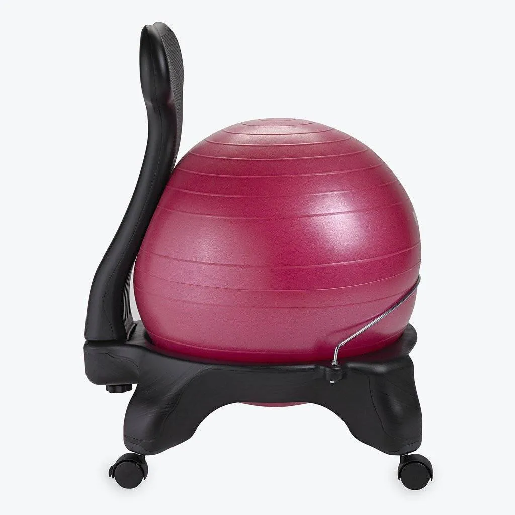 Classic Balance Yoga Ergonomic Ball Chair for Office or Home