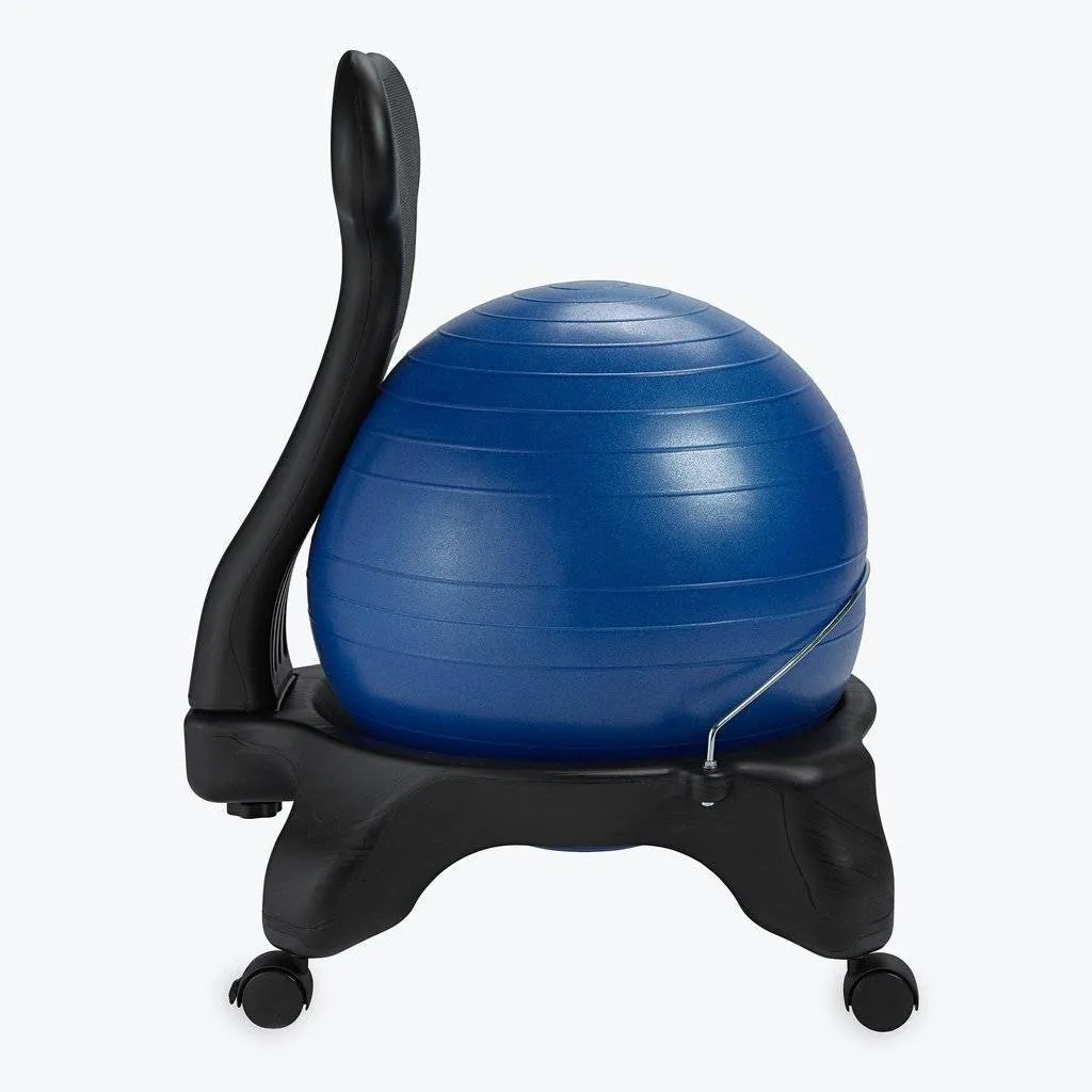 Classic Balance Yoga Ergonomic Ball Chair for Office or Home