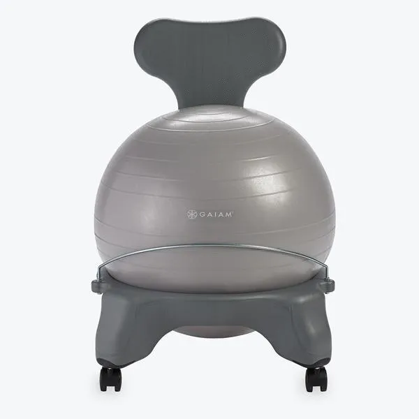 Classic Balance Yoga Ergonomic Ball Chair for Office or Home