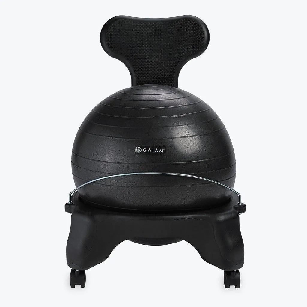 Classic Balance Yoga Ergonomic Ball Chair for Office or Home