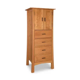 Contemporary Craftsman Tall Storage Chest