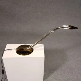 Copy of Brass and lucite Serpent table lamp, Spanish design, from Grupo MCI - 1970s Showmodel