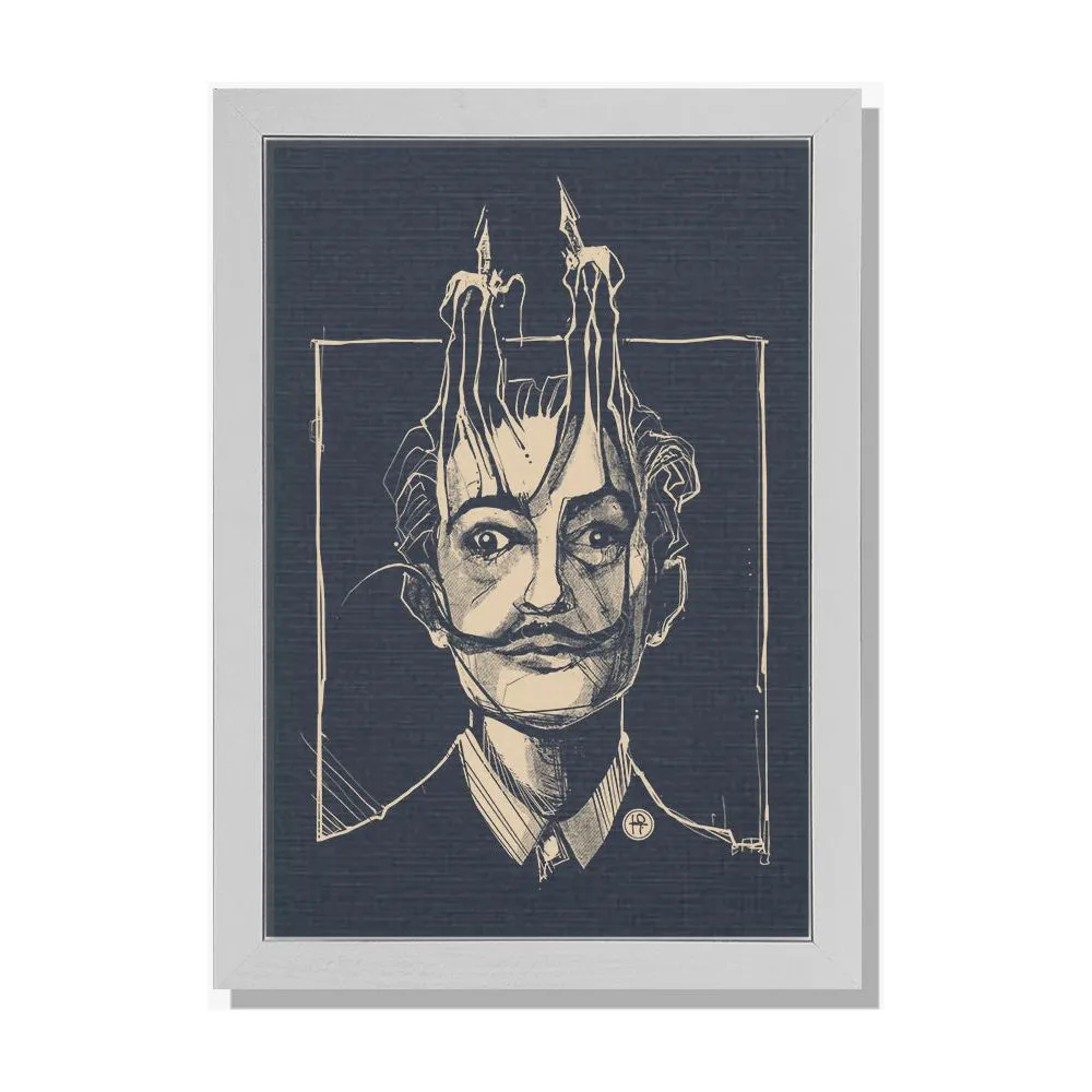 Dali Portrait Print