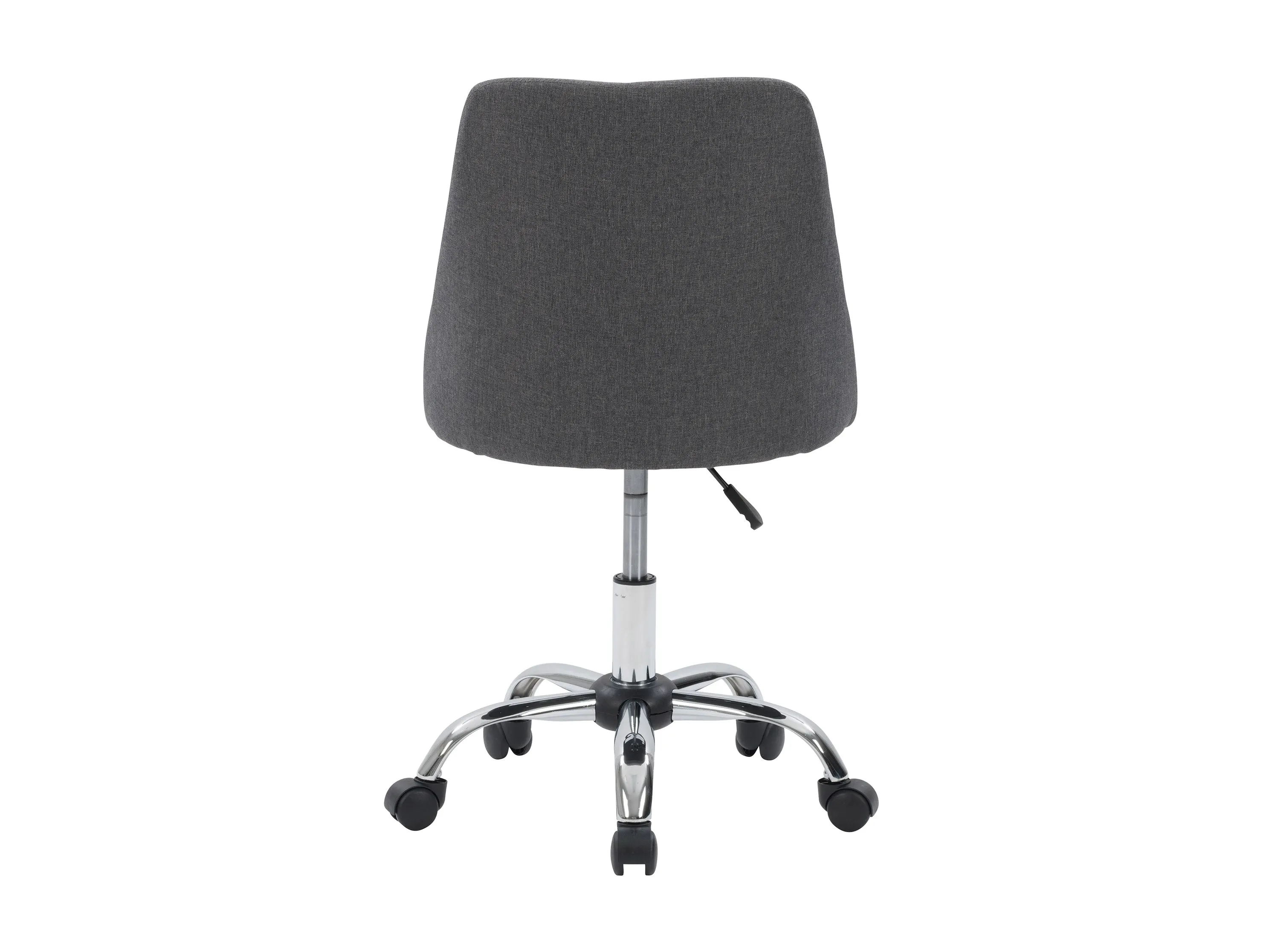 Dark Grey Armless Office Chair