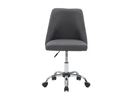 Dark Grey Armless Office Chair