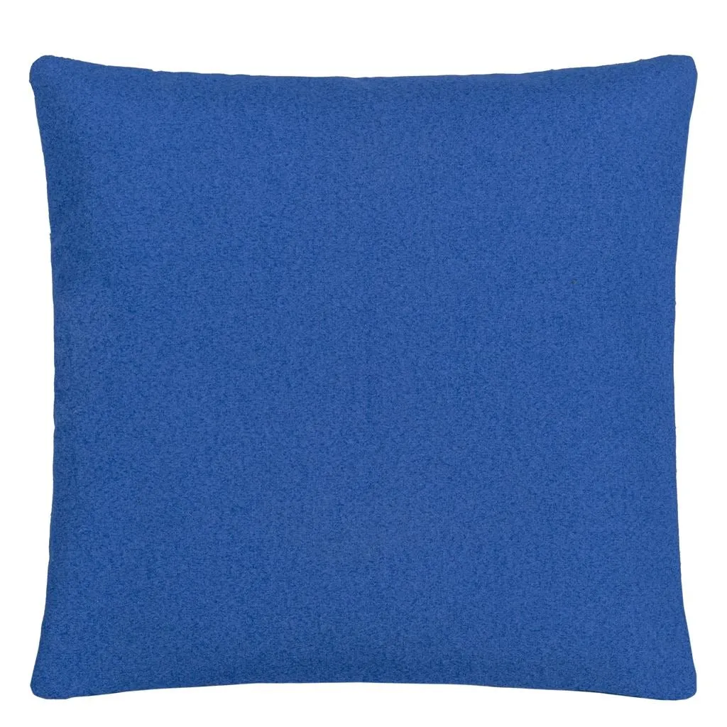 Designers Guild Cormo Cobalt Corduroy Decorative Pillow