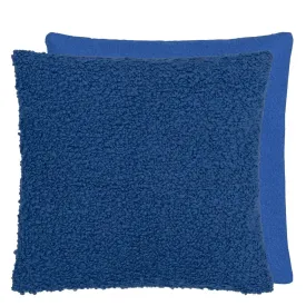 Designers Guild Cormo Cobalt Corduroy Decorative Pillow