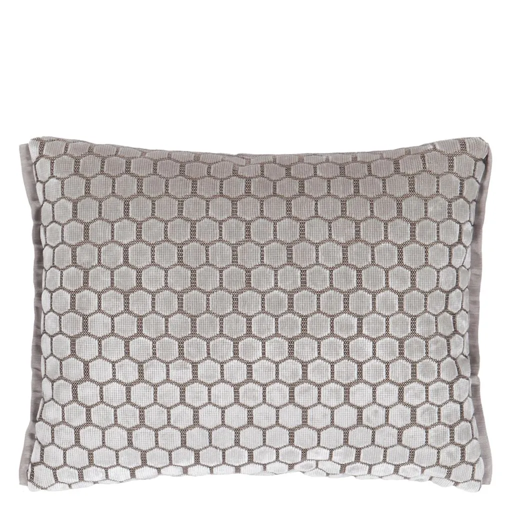 Designers Guild Jabot Oyster Decorative Pillow