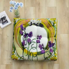 Digital Printed Square Floor Cushions- Nova