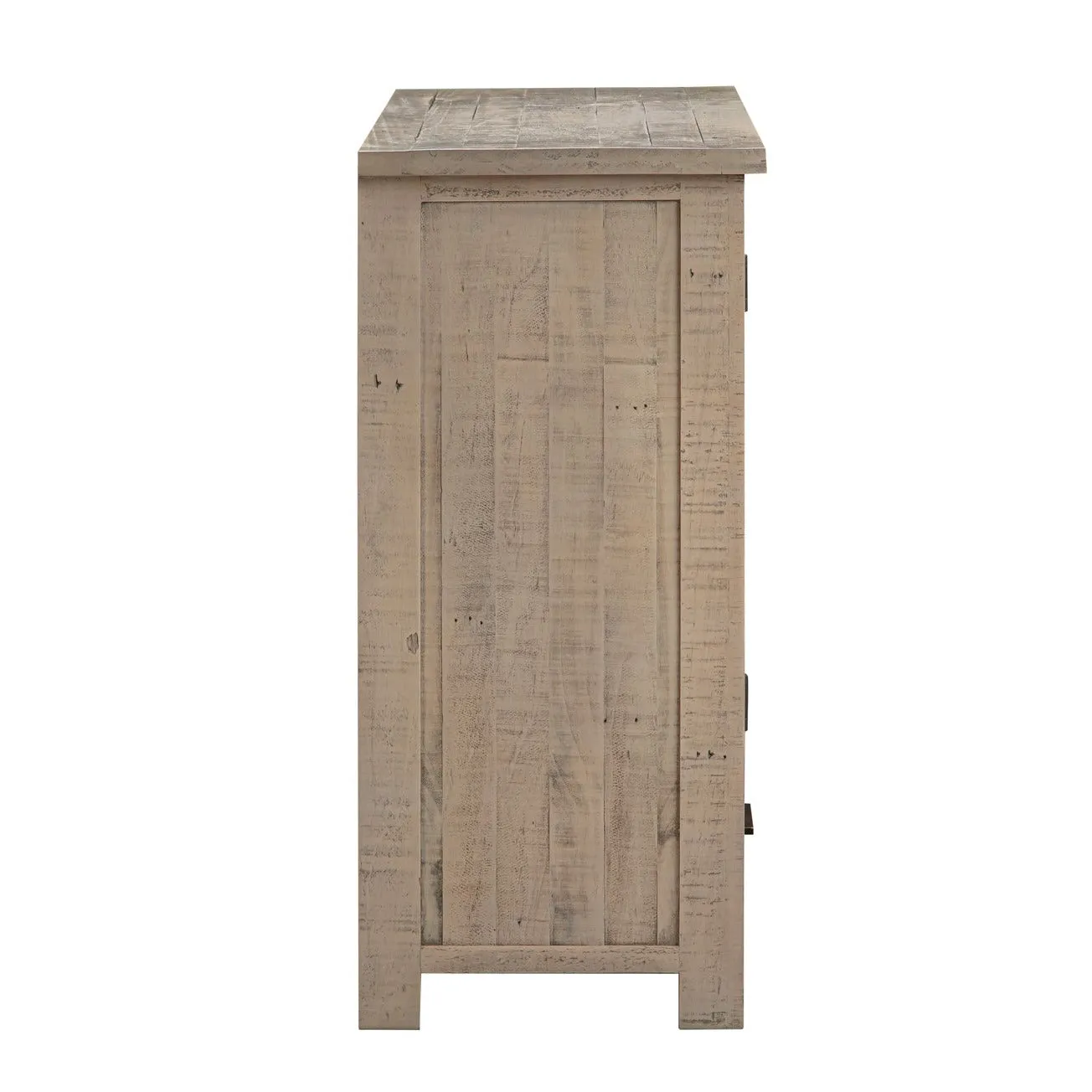 Distressed Pine Storage Cupboard