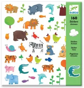 Djeco Animals Stickers