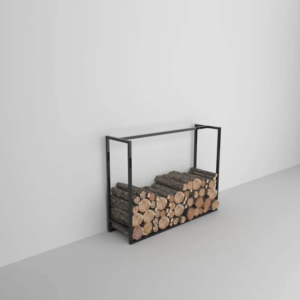 Elegant Metal Log Holder