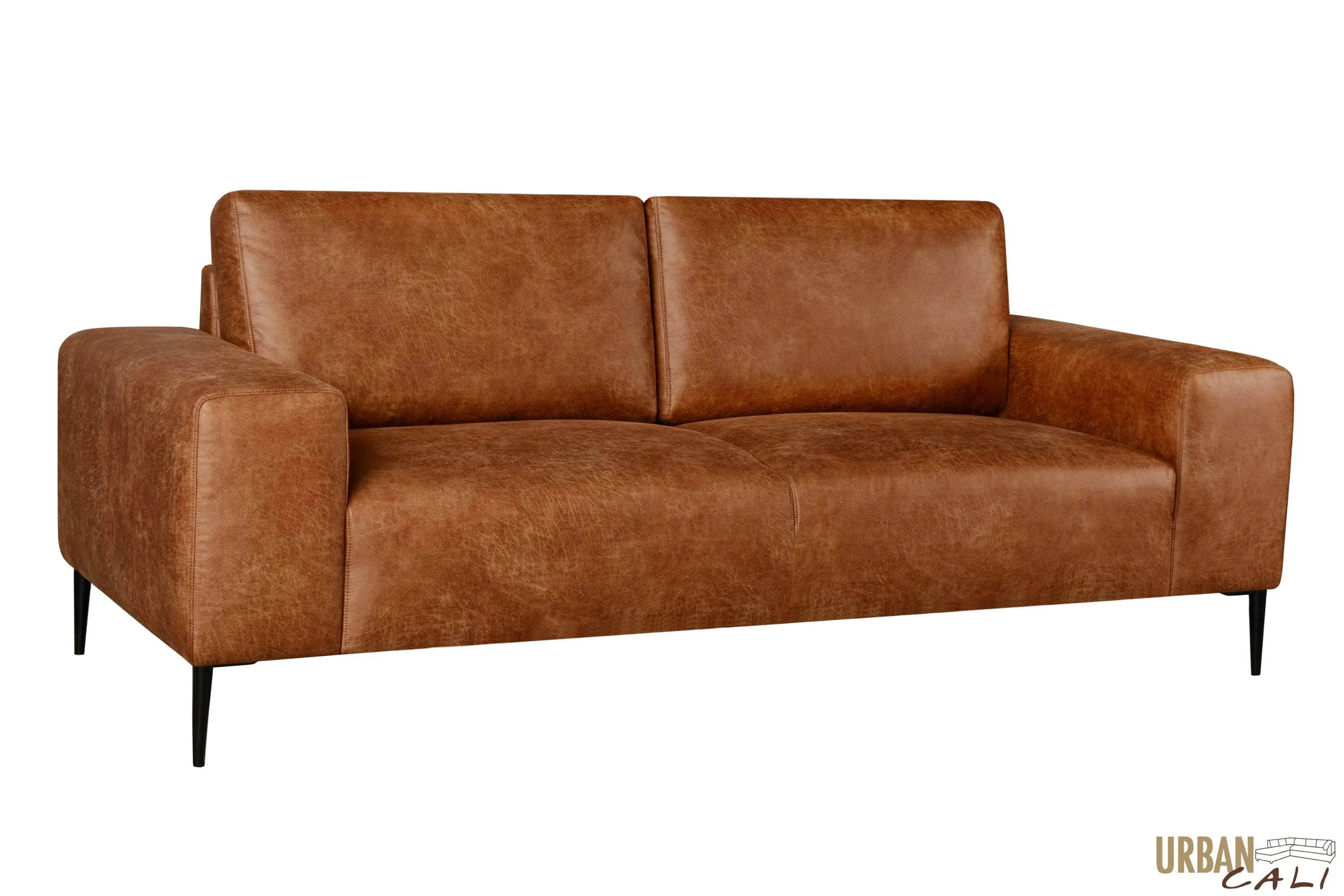 Fresno Sofa in Rustic Light Brown