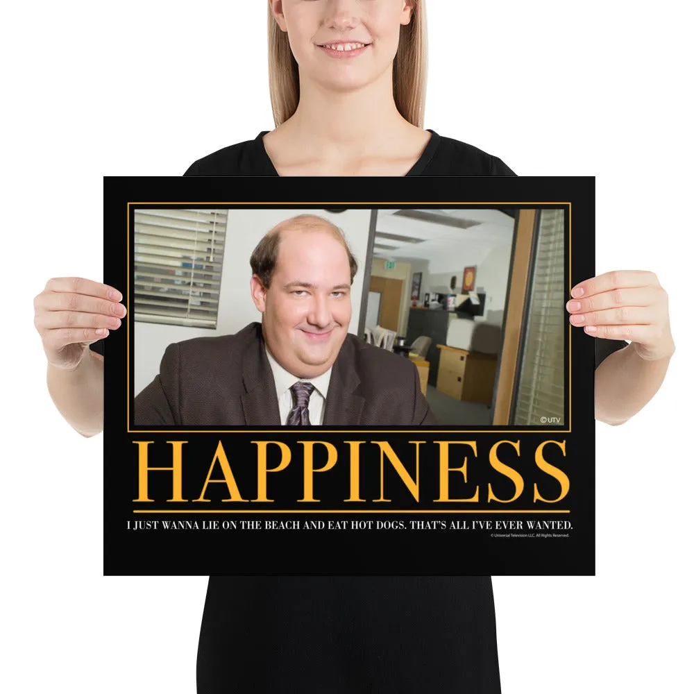 Happiness Motivational Poster