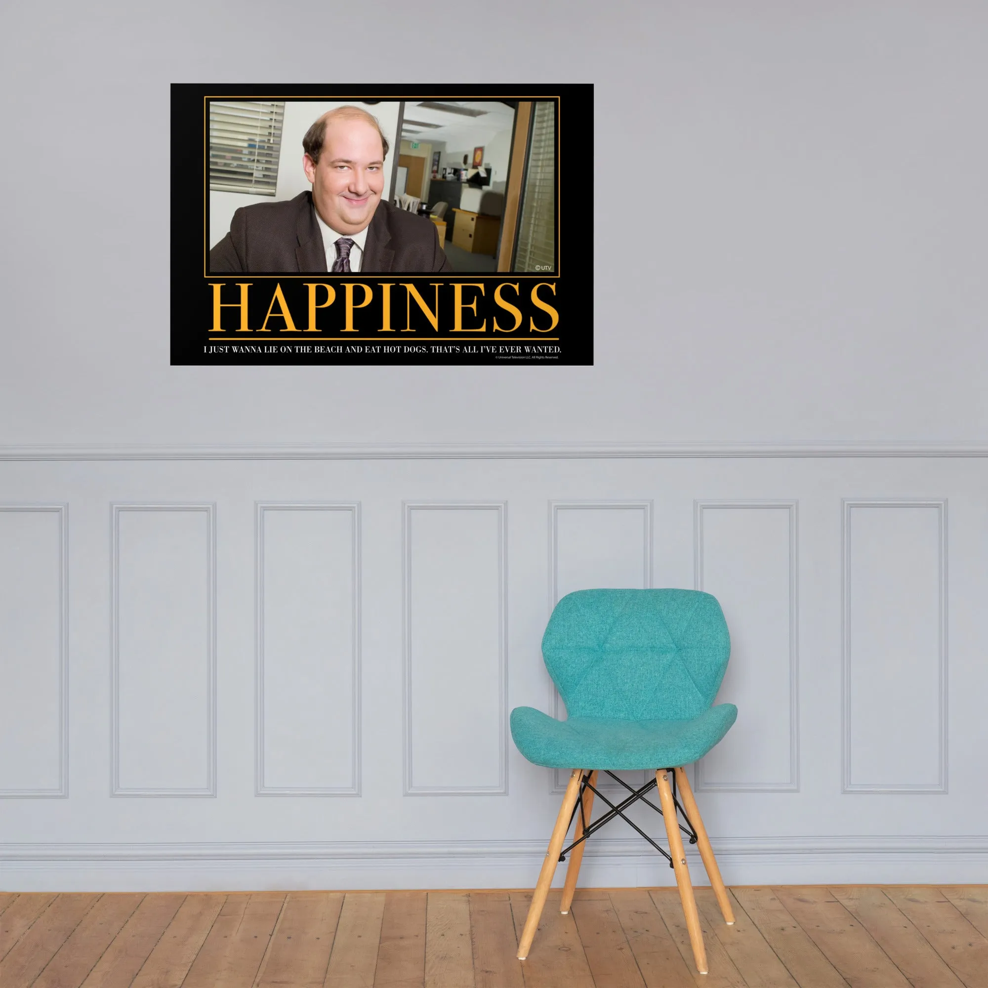 Happiness Motivational Poster