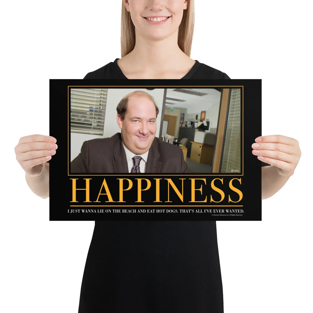 Happiness Motivational Poster